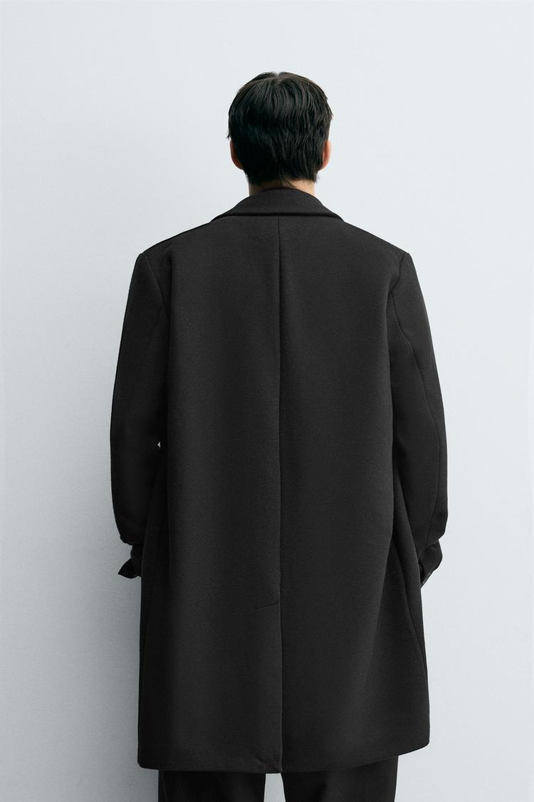 REGULAR FIT WOOL COAT
