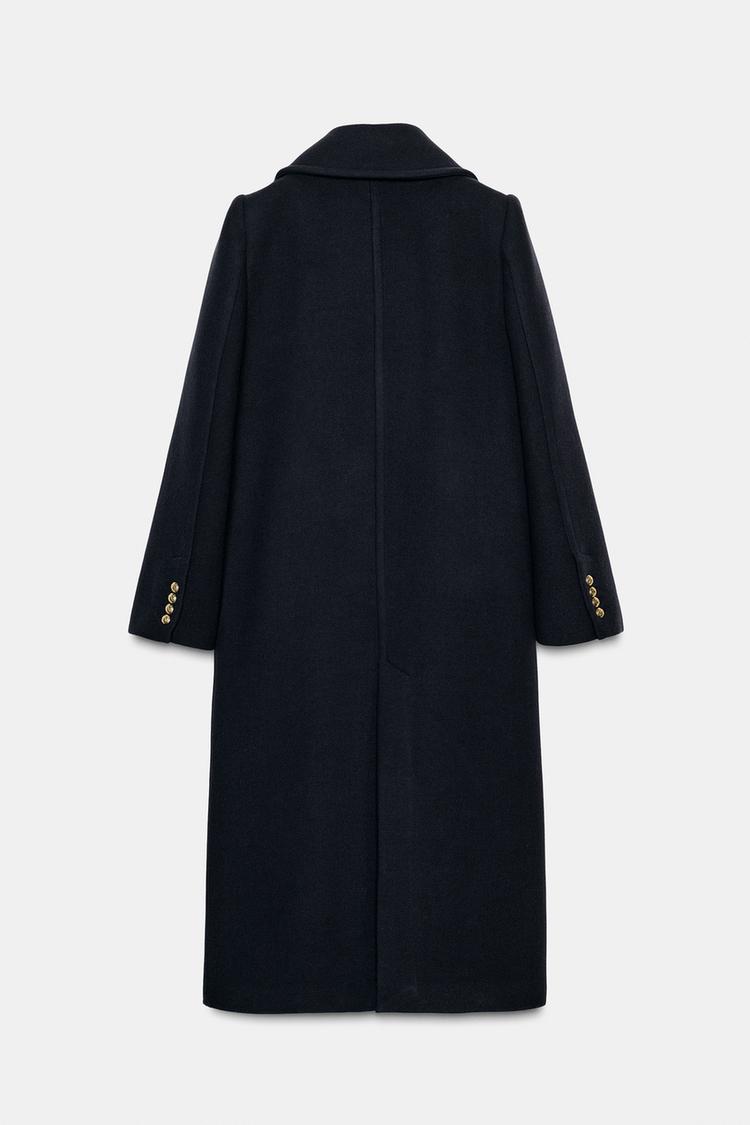 LONG WOOL BLEND COAT ZW COLLECTION